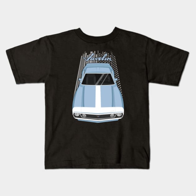 AMC Javelin AMX - Diamond Blue Kids T-Shirt by V8social